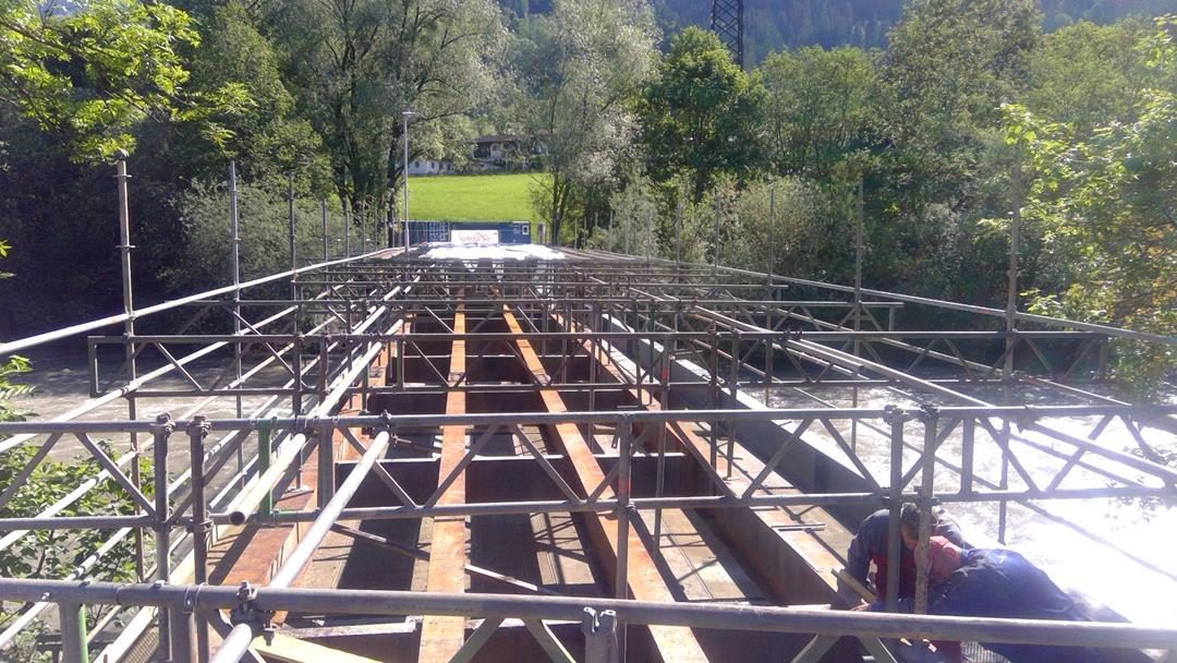 Zillerbrücke Schöffstall Sanierung und Verbreiterung