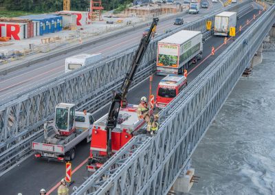 Rettungsübung Terfener Innbrücke