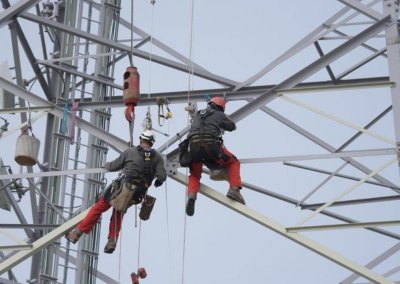 ORS Krahberg Verstärkung Sendemast