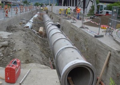 Reichenauerstraße O3C-O4, Straßenbahnausbau Leipzigerplatz bis Kugelfangweg